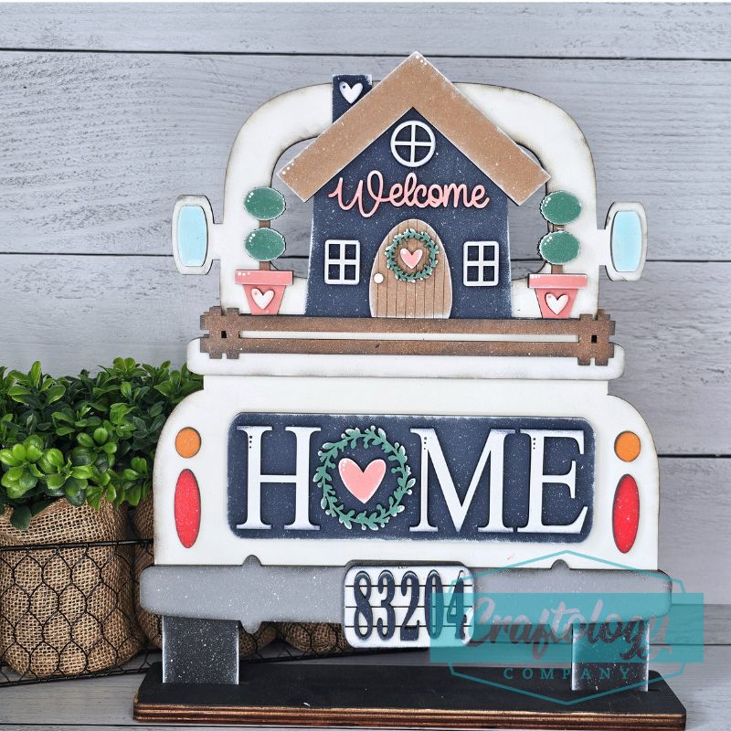 Interchangeable Farmhouse Vintage Truck
