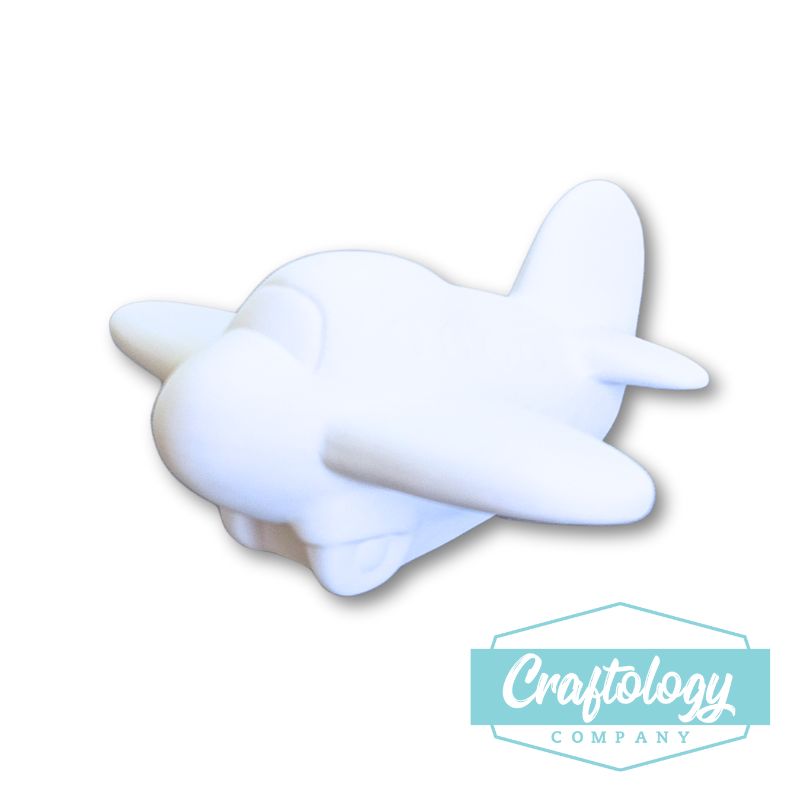 Airplane Ceramic Figurine