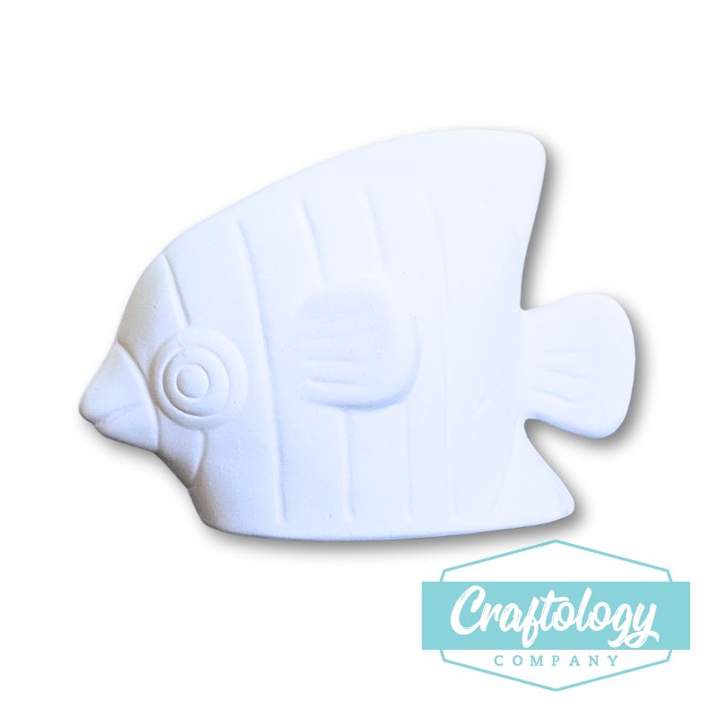 Angle Fish Ceramic Figurine