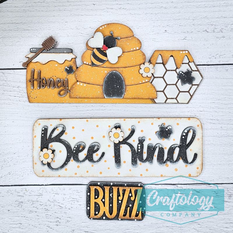 Bee Kind | Interchangeable Add-on | DIY Kit