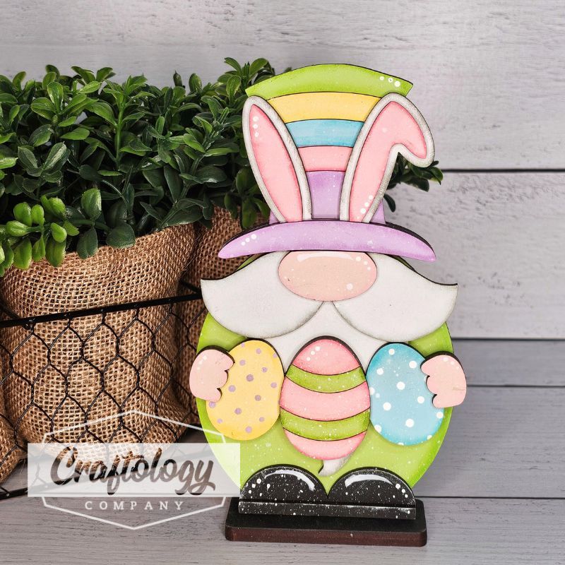 Easter Eggs Standing Gnome