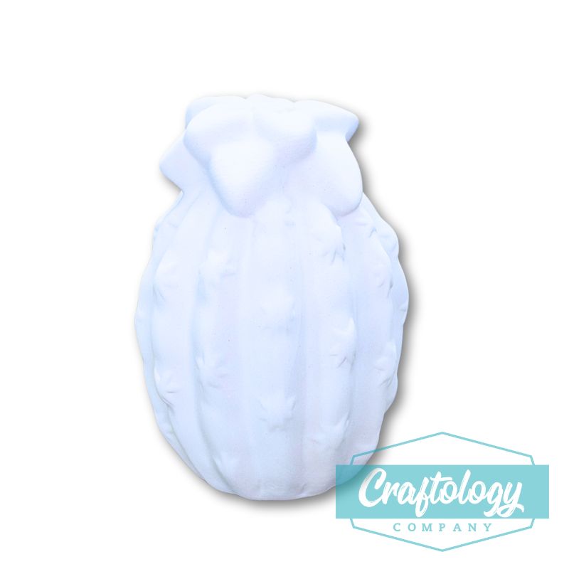 Flowering Cactus Ceramic Figurine