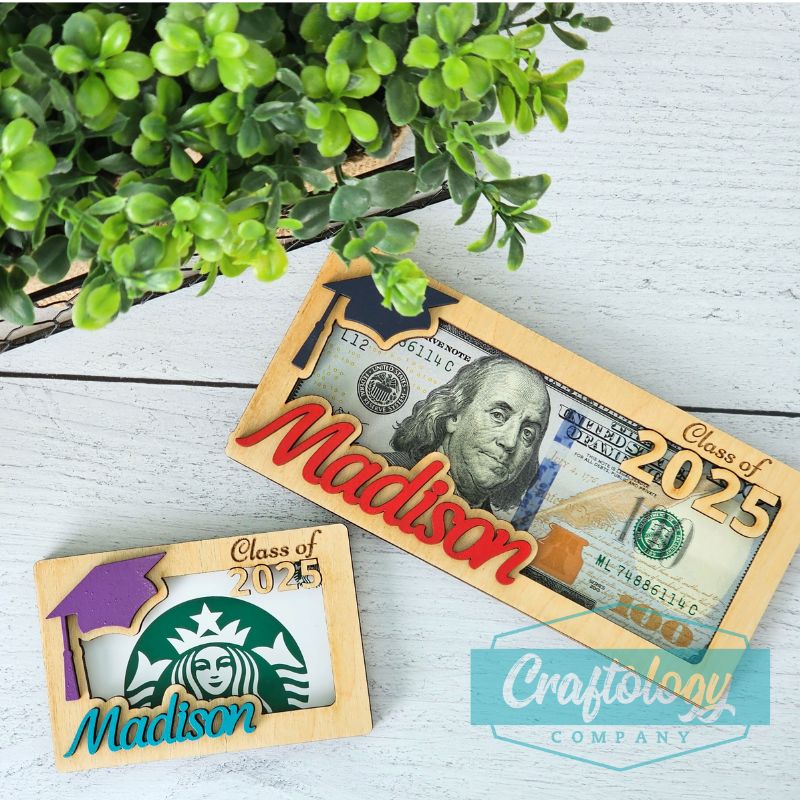 Graduation Cash or Gift Card Holder | Personalized | Keepsake