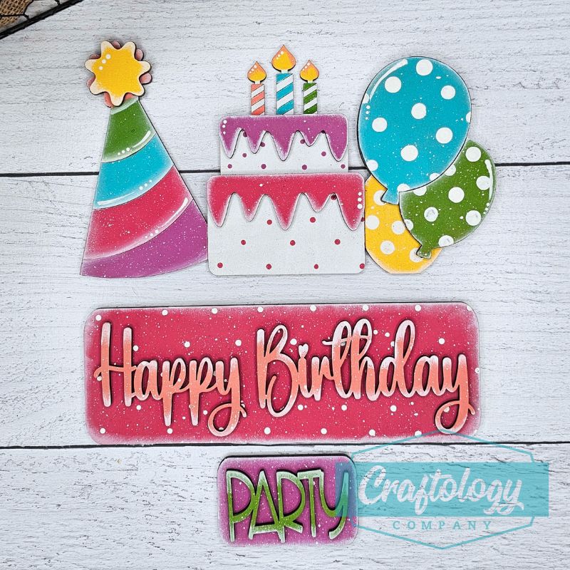 Happy Birthday | Interchangeable Add-on | DIY Kit