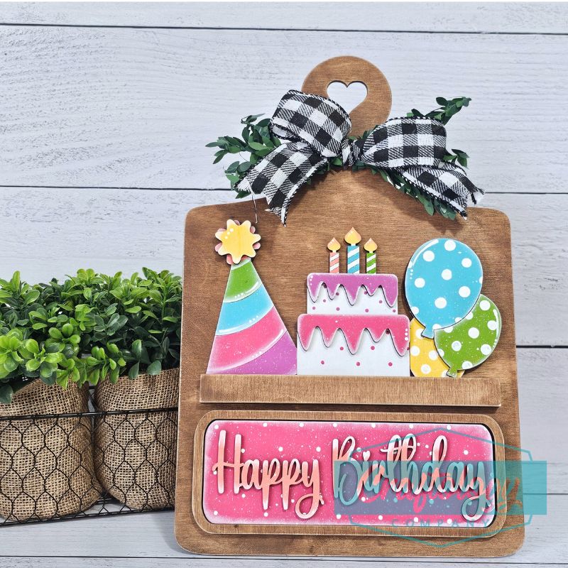 Happy Birthday | Interchangeable Add-on | DIY Kit