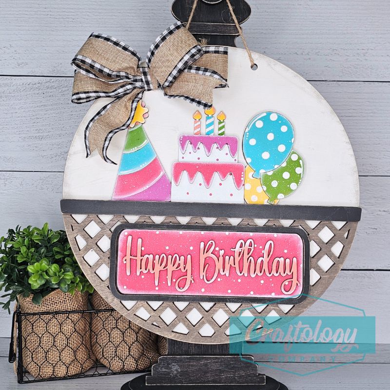 Happy Birthday | Interchangeable Add-on | DIY Kit
