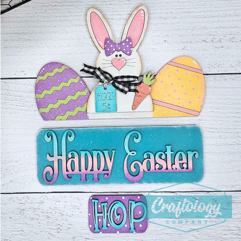 Happy Easter | Interchangeable Add-on | DIY Kit