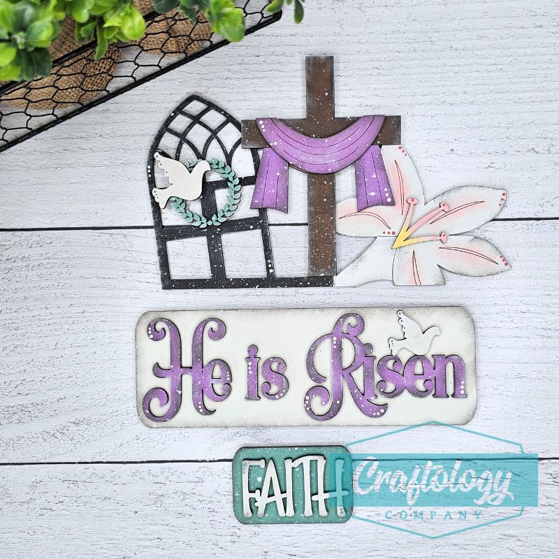 He Is Risen | Interchangeable Add-on | DIY Kit