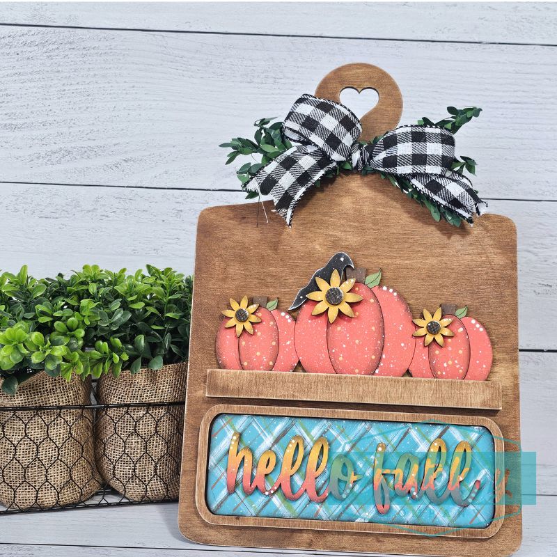 Hello Fall | Interchangeable Add-on | DIY Kit
