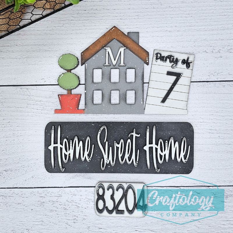 Home Sweet Home | Interchangeable Add-on | DIY Kit