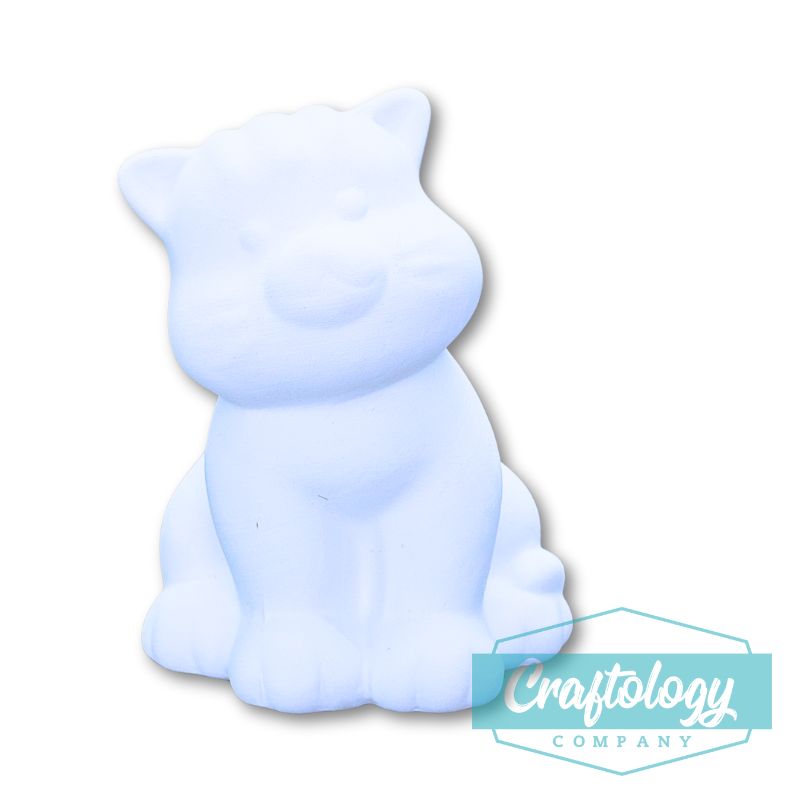 Cat Ceramic Figurine