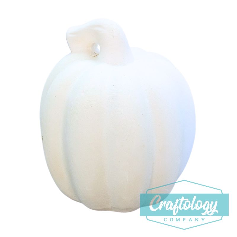 Medium Pumpkin Ceramic Figurine