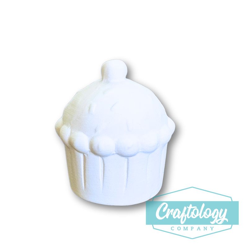 Mini Cupcake Ceramic Figurine