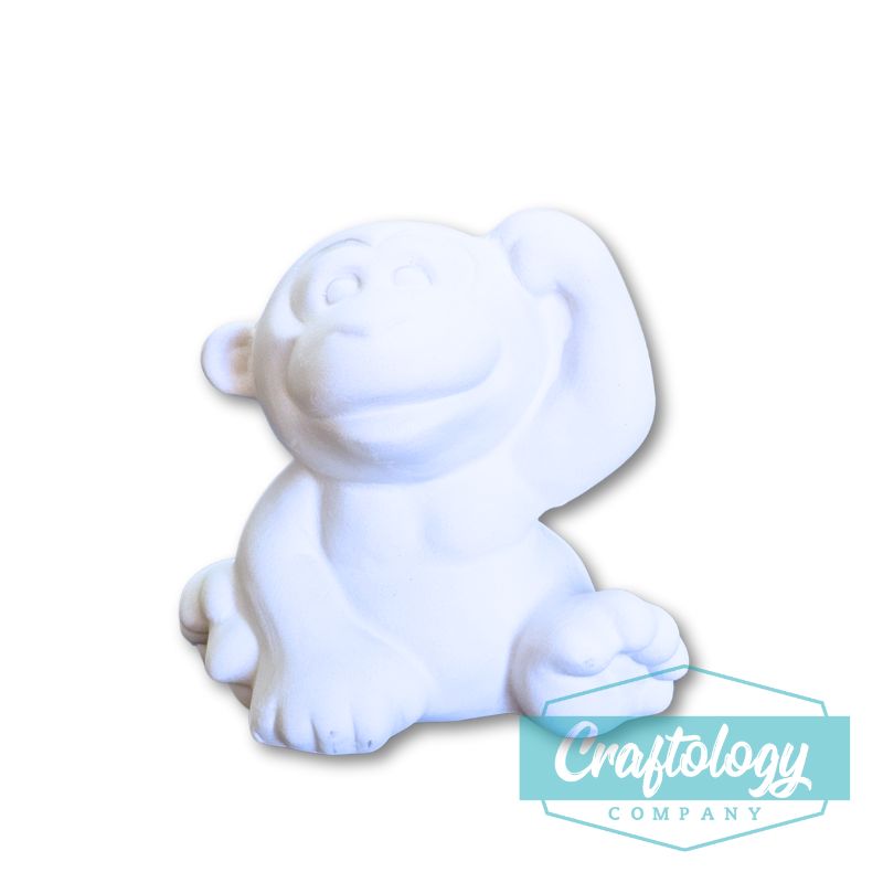Monkey Ceramic Figurine