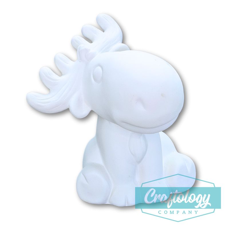 Moose Ceramic Figurine