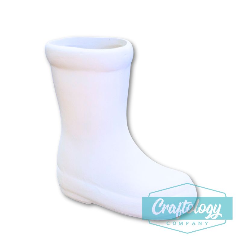 Rainboot Ceramic Planter