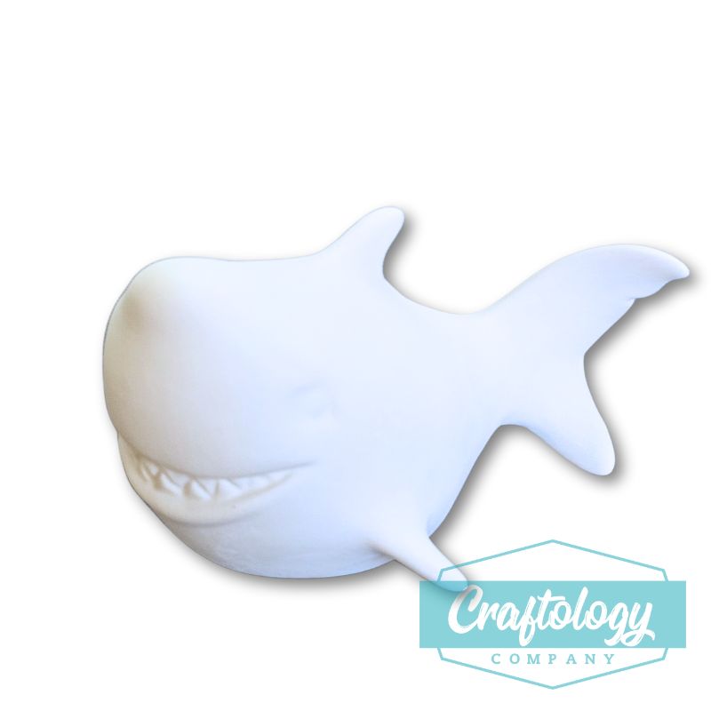 Smiley Shark Ceramic Figurine