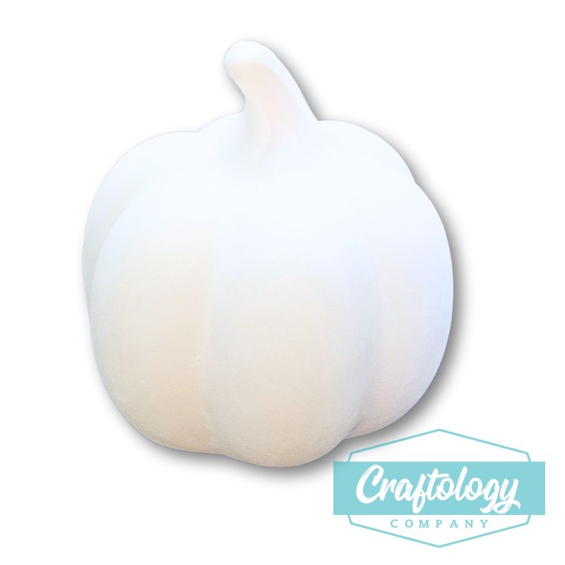 Small Pumpkin Ceramic Figurine
