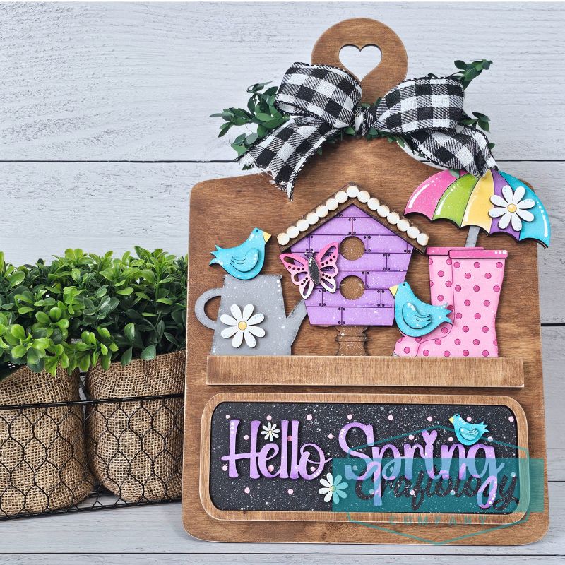 Spring Birdhouse | Interchangeable Add-on | DIY Kit
