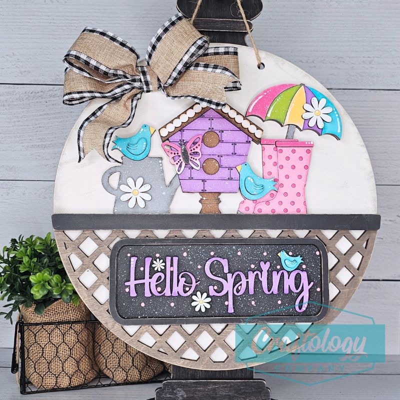 Spring Birdhouse | Interchangeable Add-on | DIY Kit