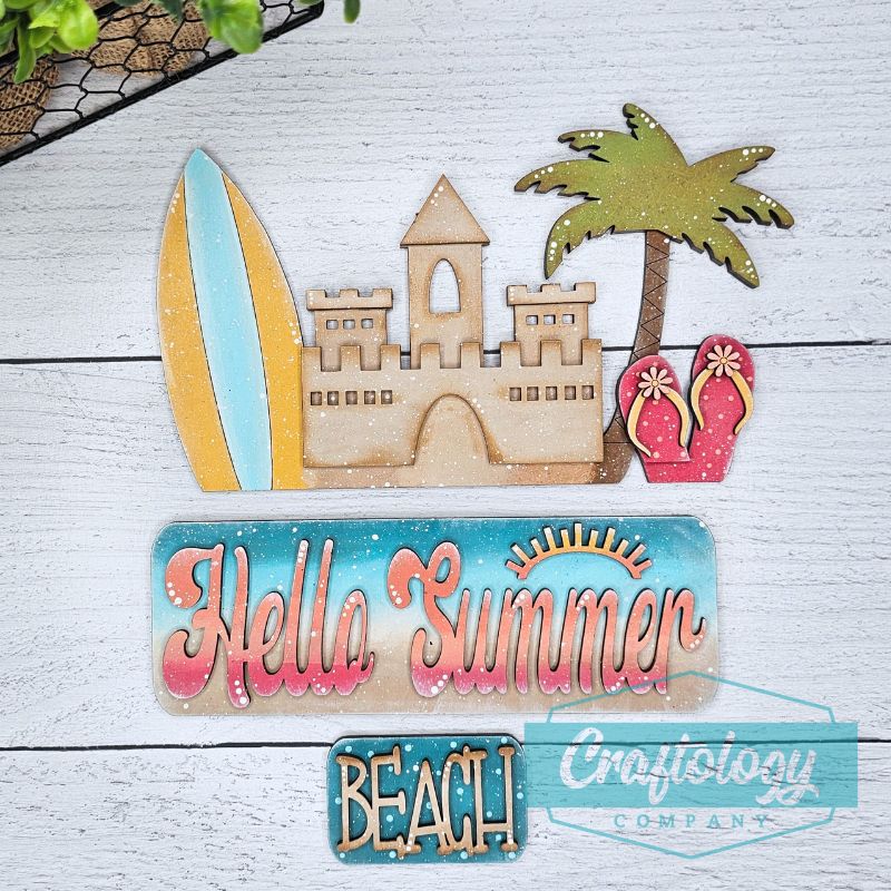 Summer Beach | Interchangeable Add-on | DIY Kit