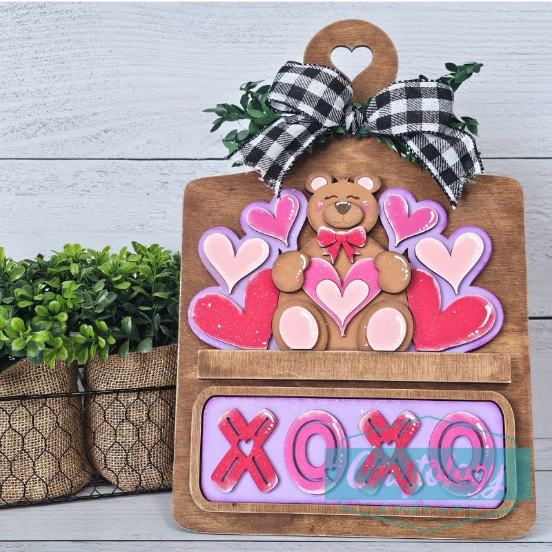 Valentine Bear | Interchangeable Add-on | DIY Kit