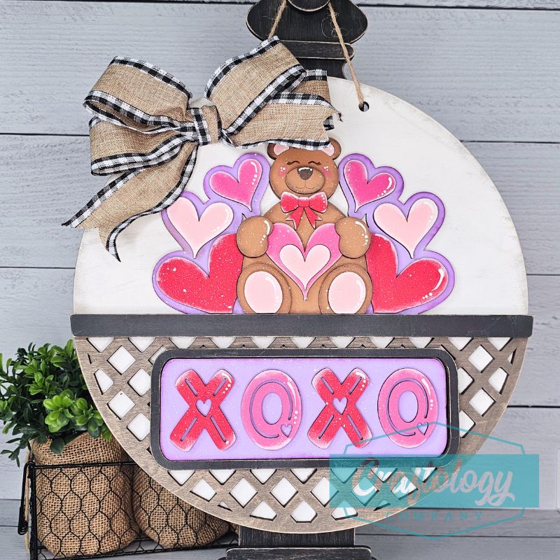Valentine Bear | Interchangeable Add-on | DIY Kit