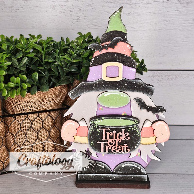Witch Standing Gnome