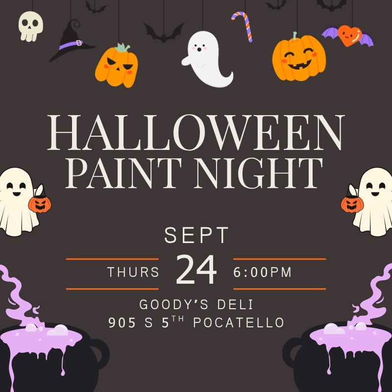 Halloween Paint Night - Thursday, Sept 24, 2026