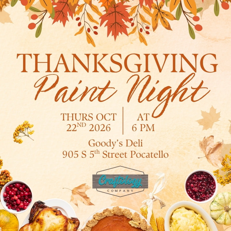 Thanksgiving Paint Night - Thursday Oct 22, 2026