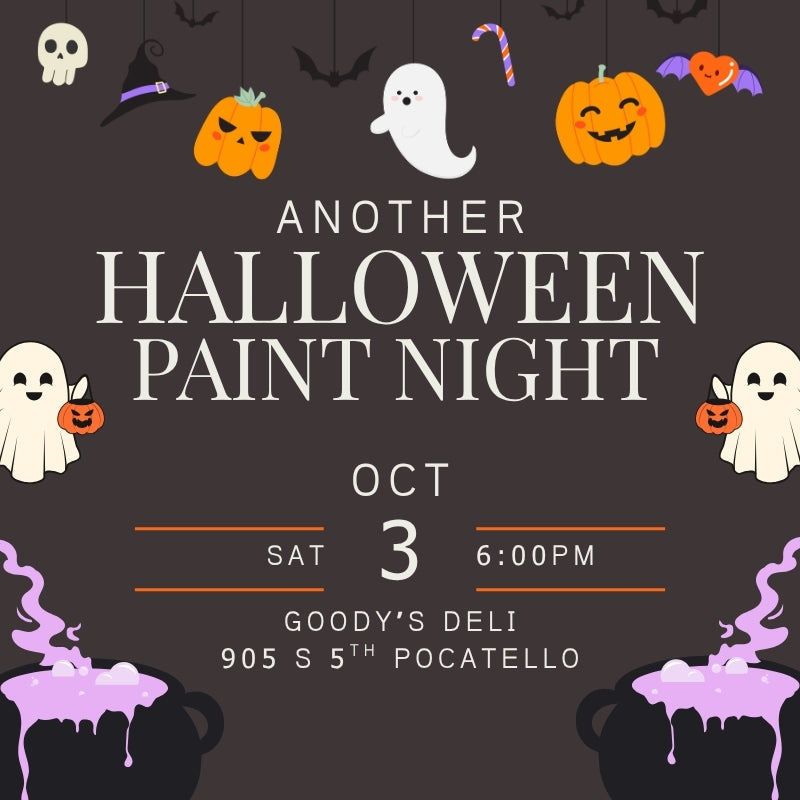 Halloween Paint Night - Saturday Oct 3, 2026