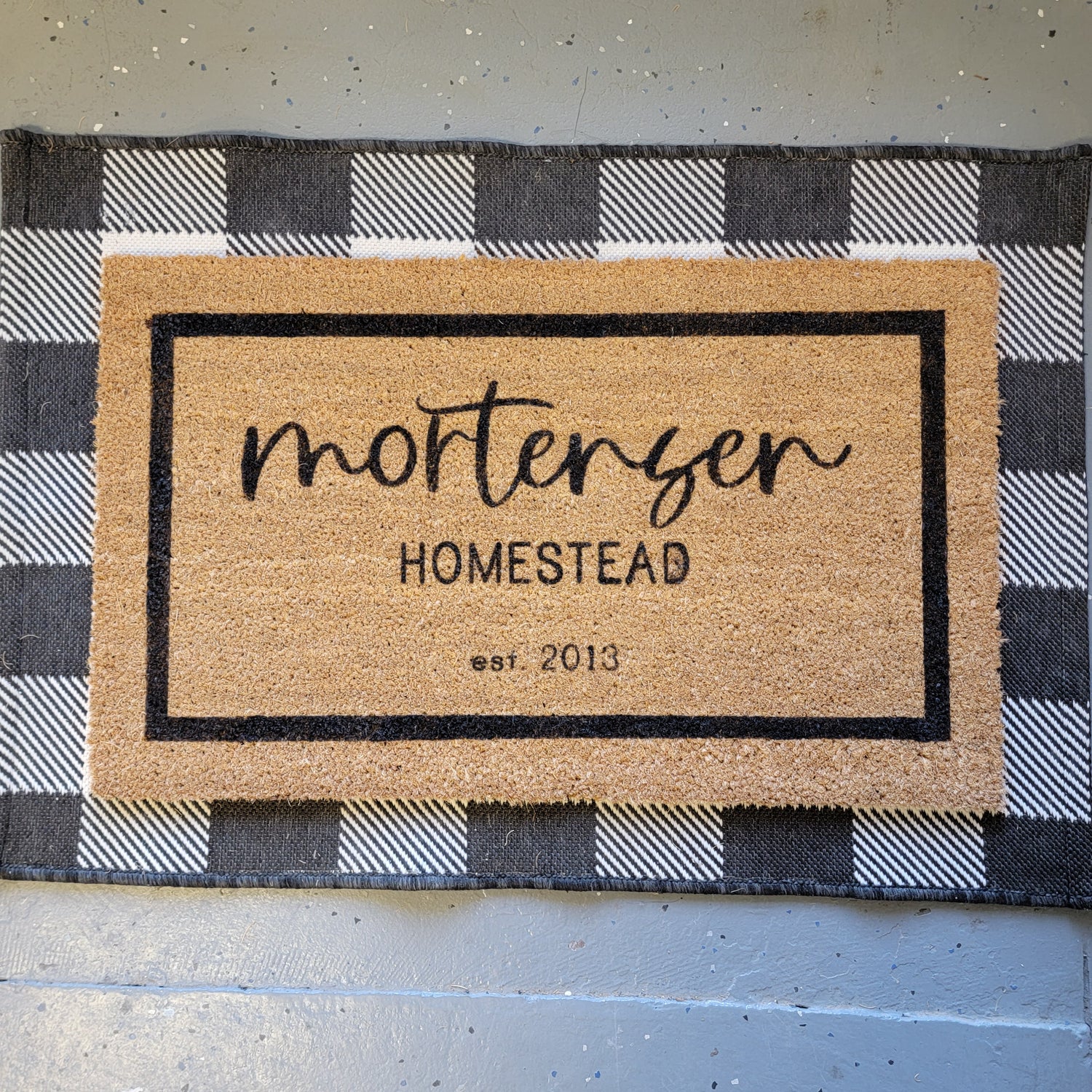 Alana's Luxury Pro Custom Doormat Event