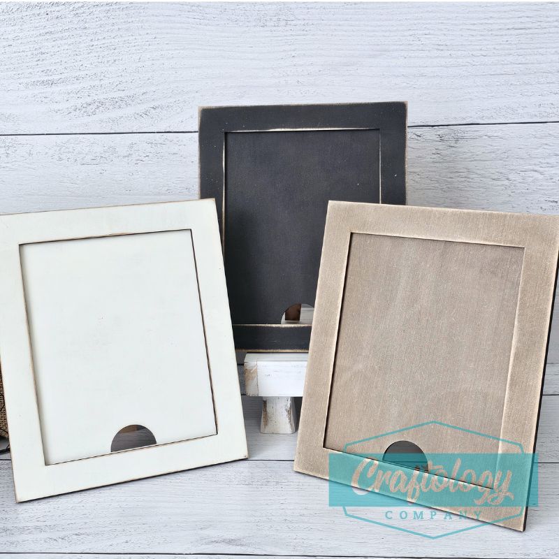 8" Farmhouse Frame | Interchangeable Base | DIY Kit