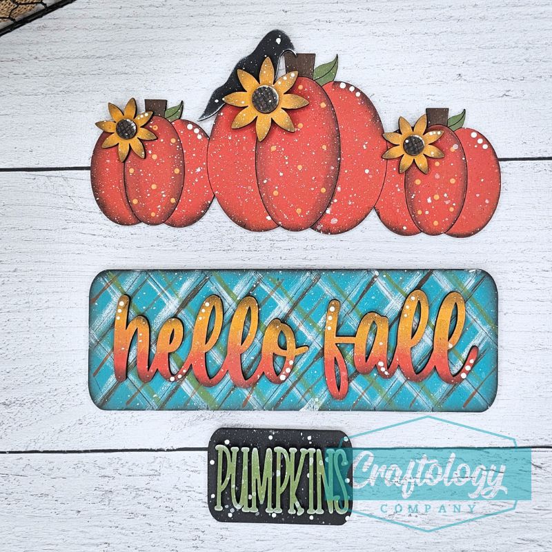 Hello Fall | Interchangeable Add-on | DIY Kit